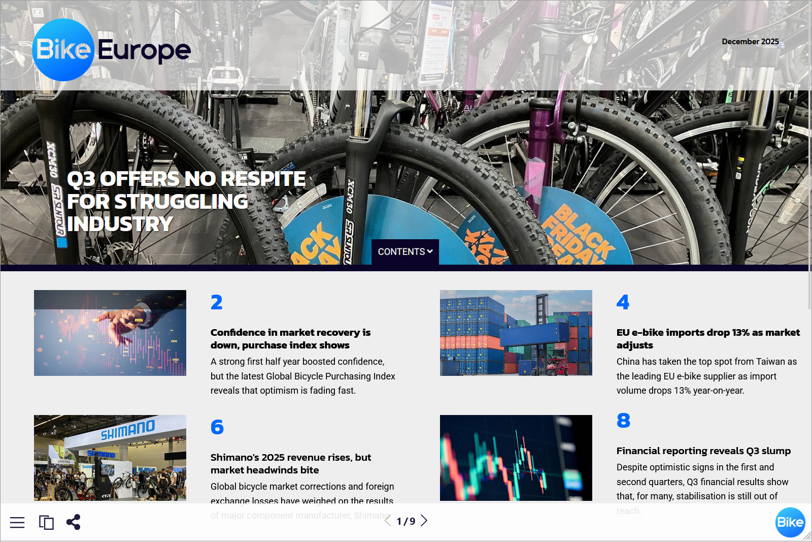 Bike-Europe cover december 2025